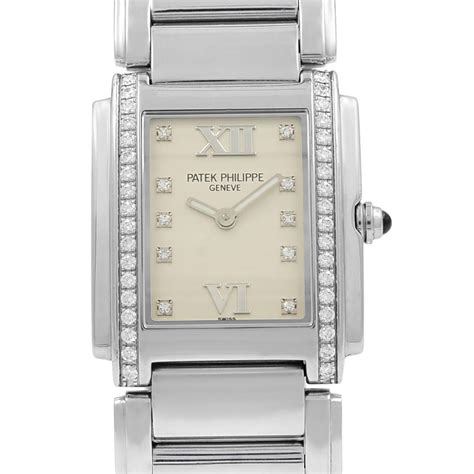 patek philippe 4910/10a-011|ladies patek philippe 24 in stainless steel.